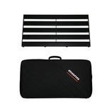 Pedalboard Rail Large, Black and Stealth Pro Accessory Case, Black