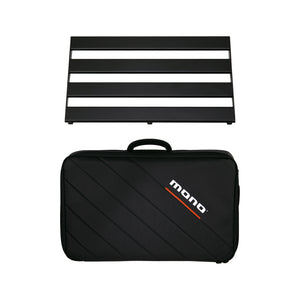 Pedalboard Rail Medium, Black and Stealth Tour Accessory Case, Black