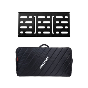 Pedalboard Large, Black and Pro Accessory Case 2.0, Black