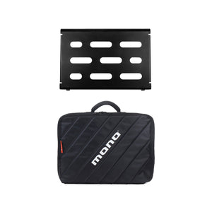 Pedalboard Small, Black and Club Accessory Case 2.0, Black